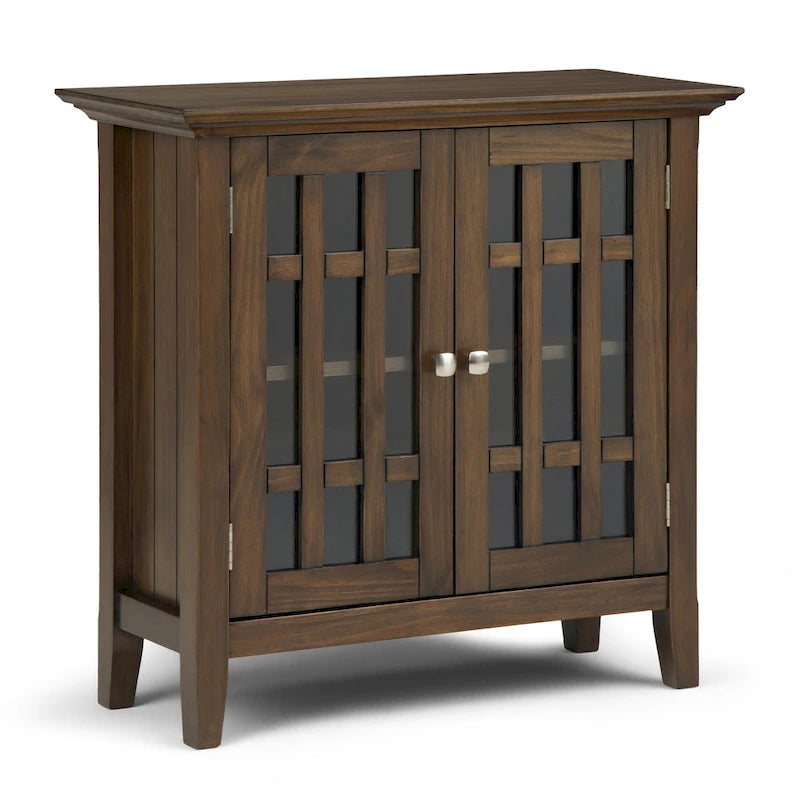 WYNDENHALL Halifax Armoire de rangement de style transitionnel en bois massif, 37 po de largeur - 37 larg. x 17 prof. x 36 haut.