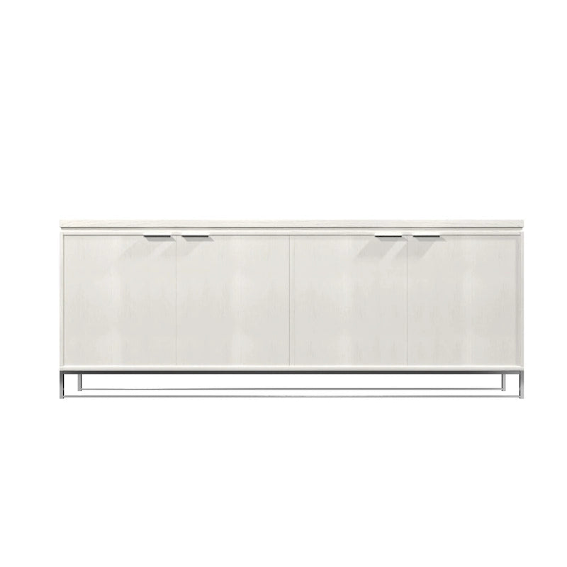 Meuble d'appoint Clihome Furniture en bois à 4 portes
