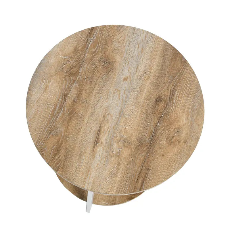 Table d'appoint latérale Household Essentials avec étagère de rangement
