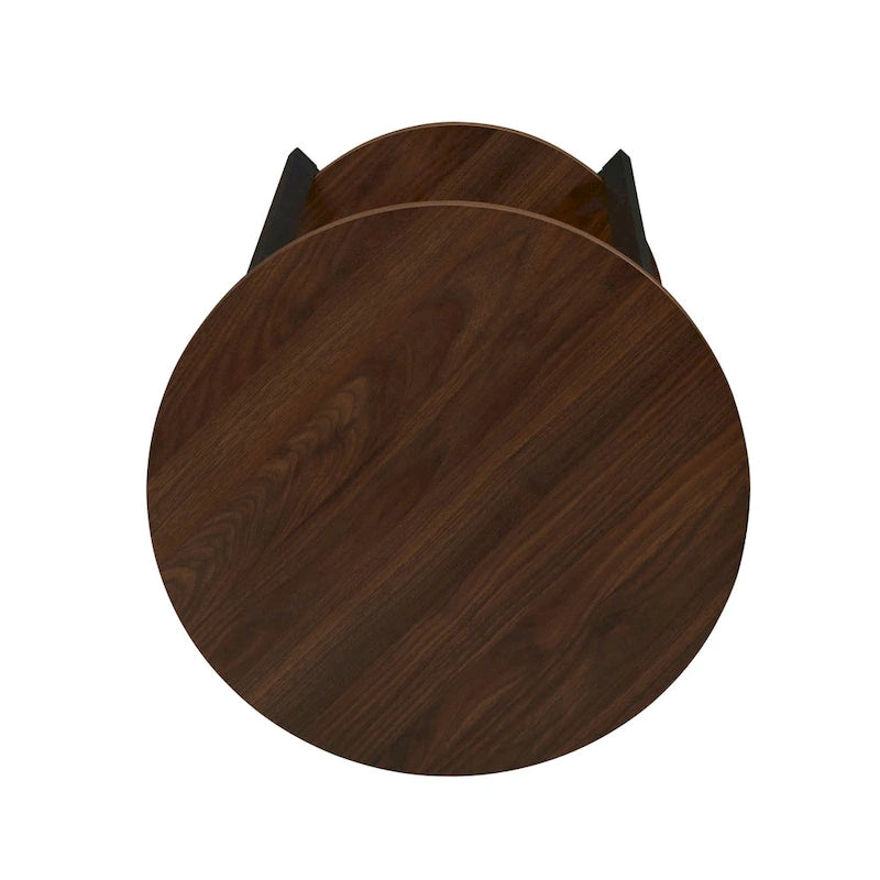 Table d'appoint latérale Household Essentials avec étagère de rangement
