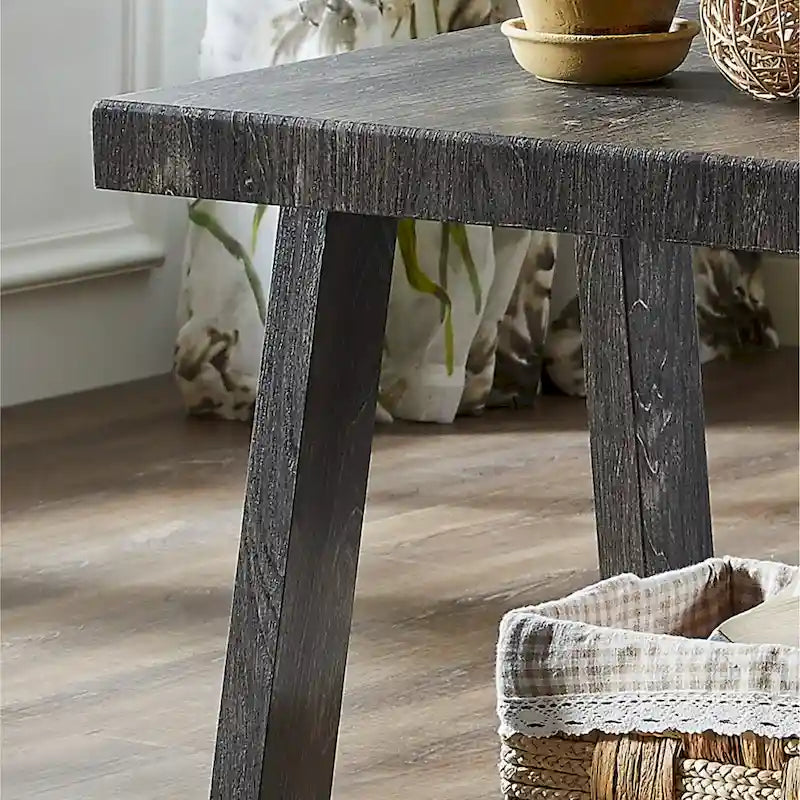 Roundhill Furniture Athens Ensemble de 3 tables étagères contemporaines en bois répliqué