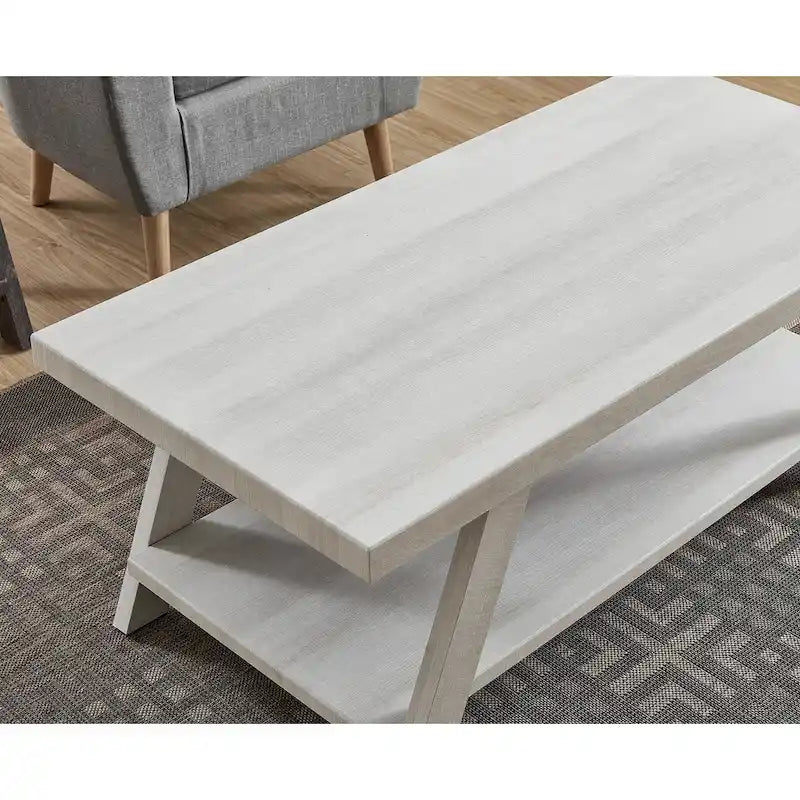 Roundhill Furniture Athens Ensemble de 3 tables étagères contemporaines en bois répliqué