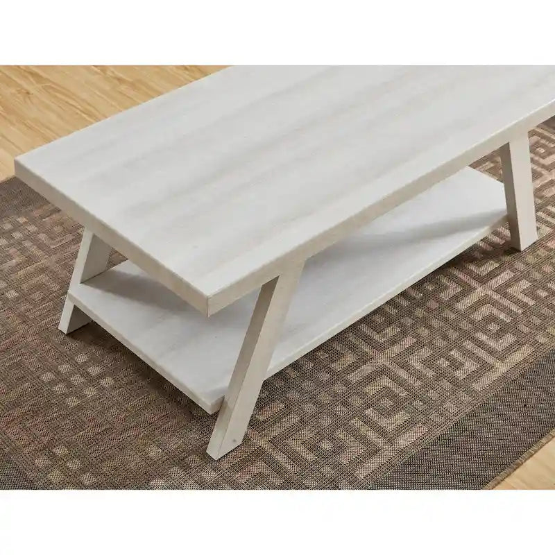 Roundhill Furniture Athens Ensemble de 3 tables étagères contemporaines en bois répliqué