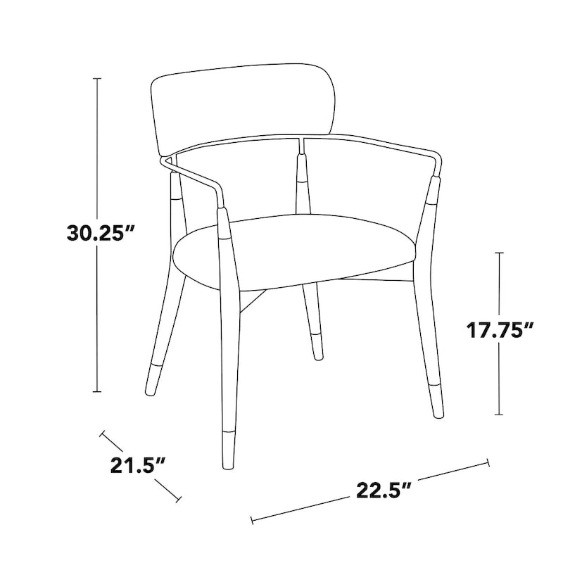 Chaise Carson Carrington Ridge (Lot de 2)