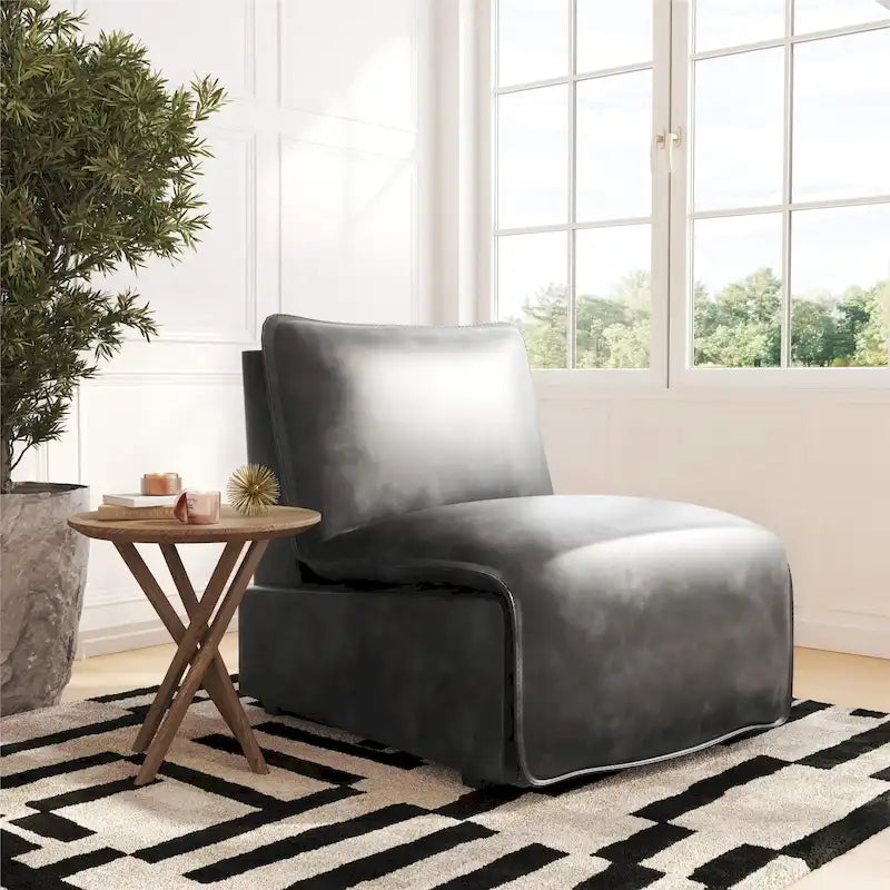 Fauteuil inclinable motorisé Gotham de Cortney's Collection