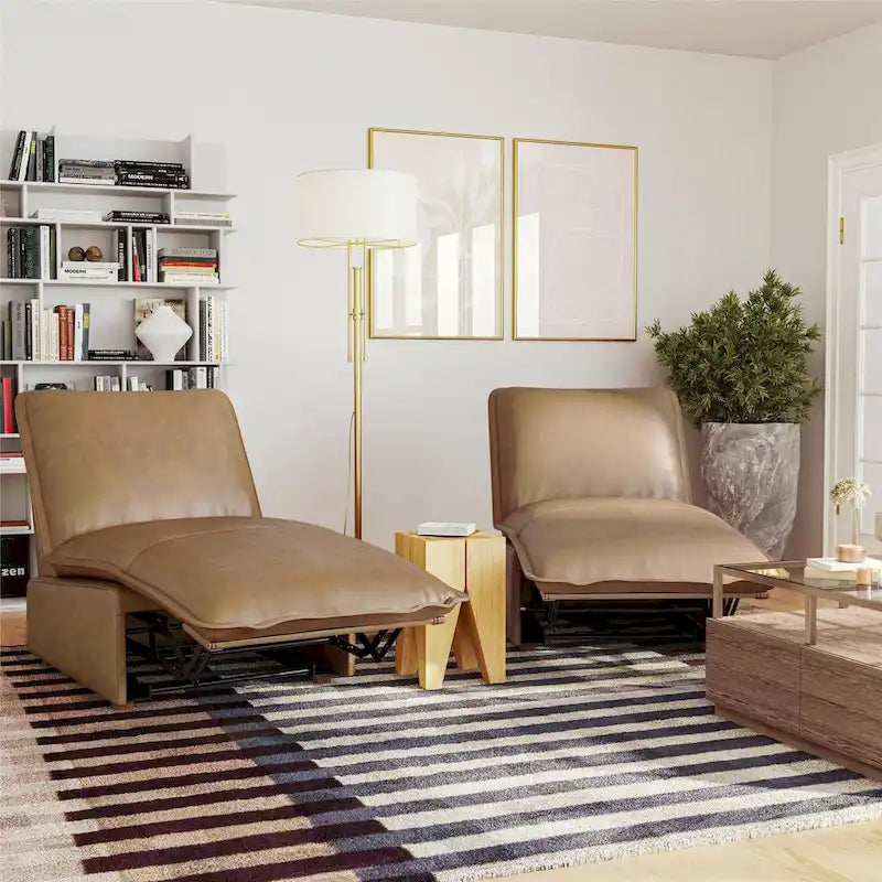Fauteuil inclinable motorisé Gotham de Cortney's Collection