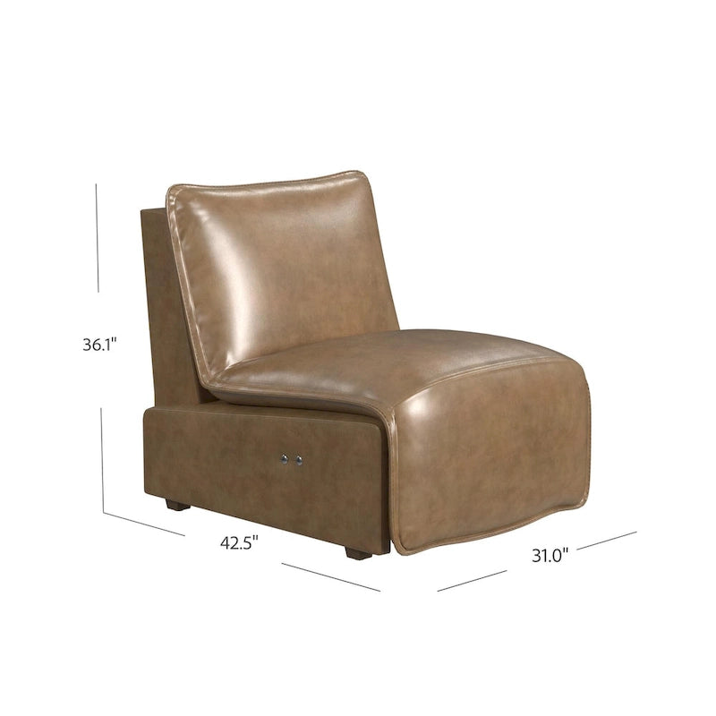 Fauteuil inclinable motorisé Gotham de Cortney's Collection