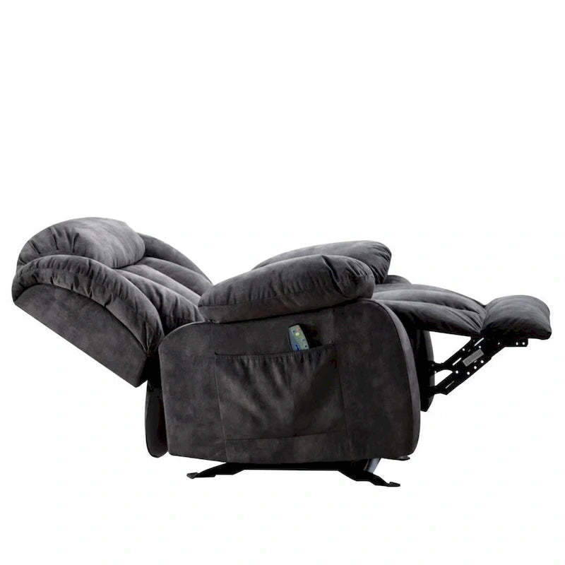 Fauteuil de relaxation massant de style transitionnel