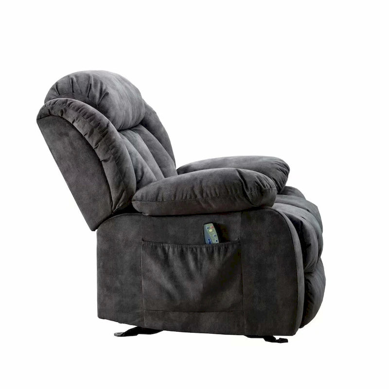 Fauteuil de relaxation massant de style transitionnel