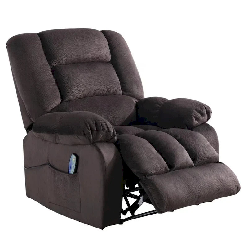 Fauteuil de relaxation massant de style transitionnel