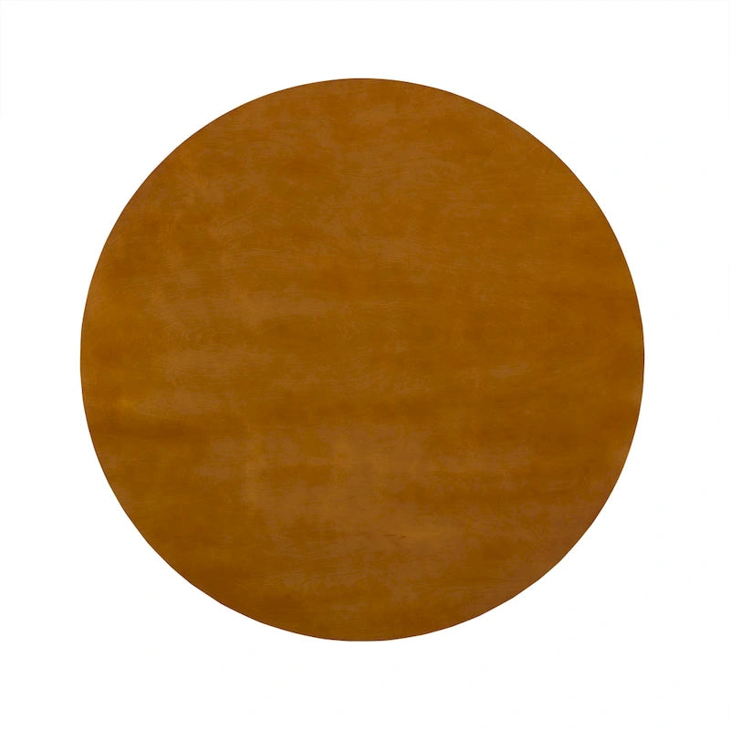 Crosley Landon Table à manger ronde - 74,3 cm H x 104,8 cm L x 104,8 cm P