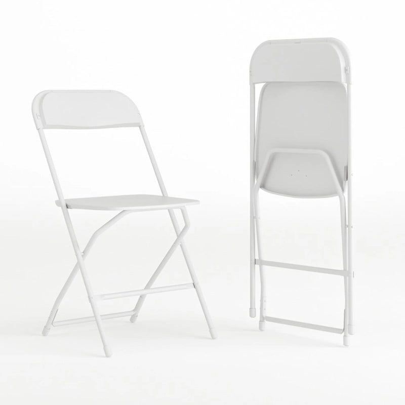 Chaise pliante en plastique – Capacité de 295 kg – Chaise événementielle