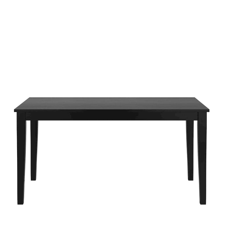 Table de salle à manger Wilmington noire par iNSPIRE Q Classic - Table de salle à manger