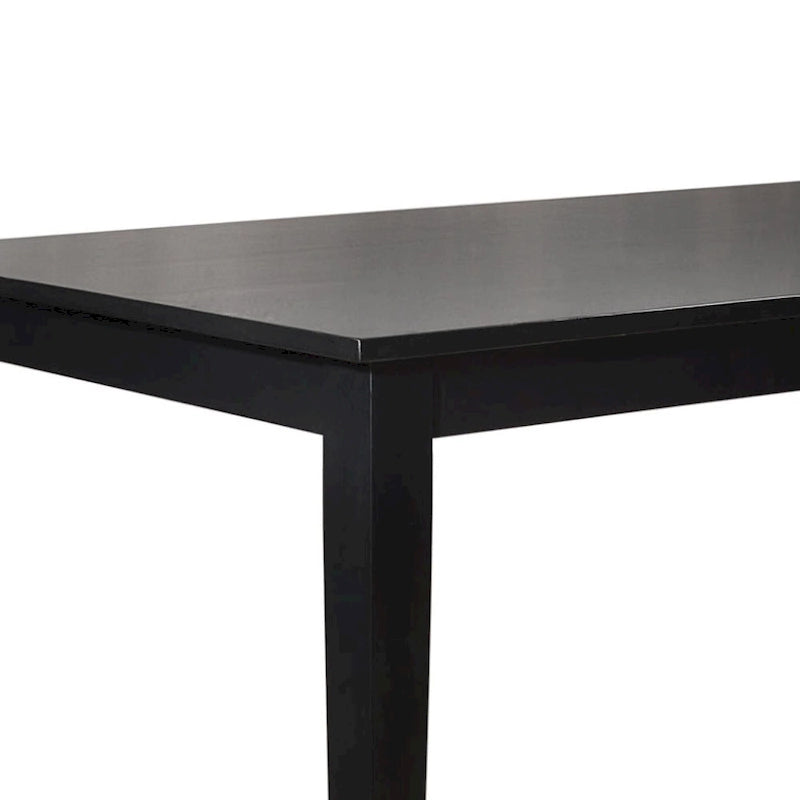 Table de salle à manger Wilmington noire par iNSPIRE Q Classic - Table de salle à manger