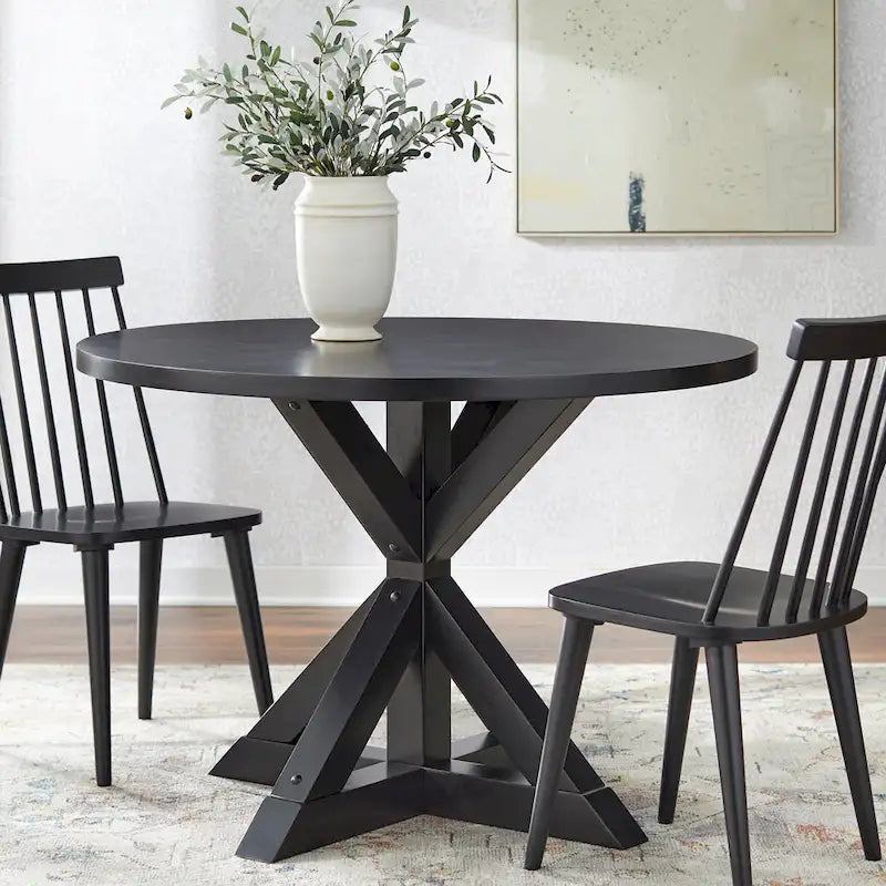 Table à manger sur pied Charlotte par Simple Living