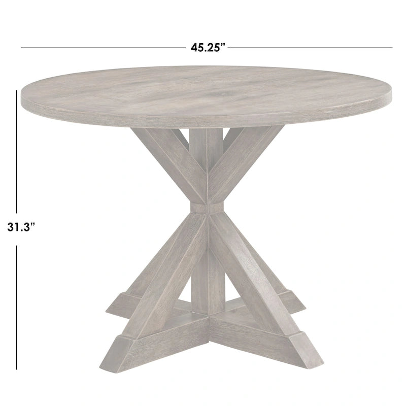 Table à manger sur pied Charlotte par Simple Living