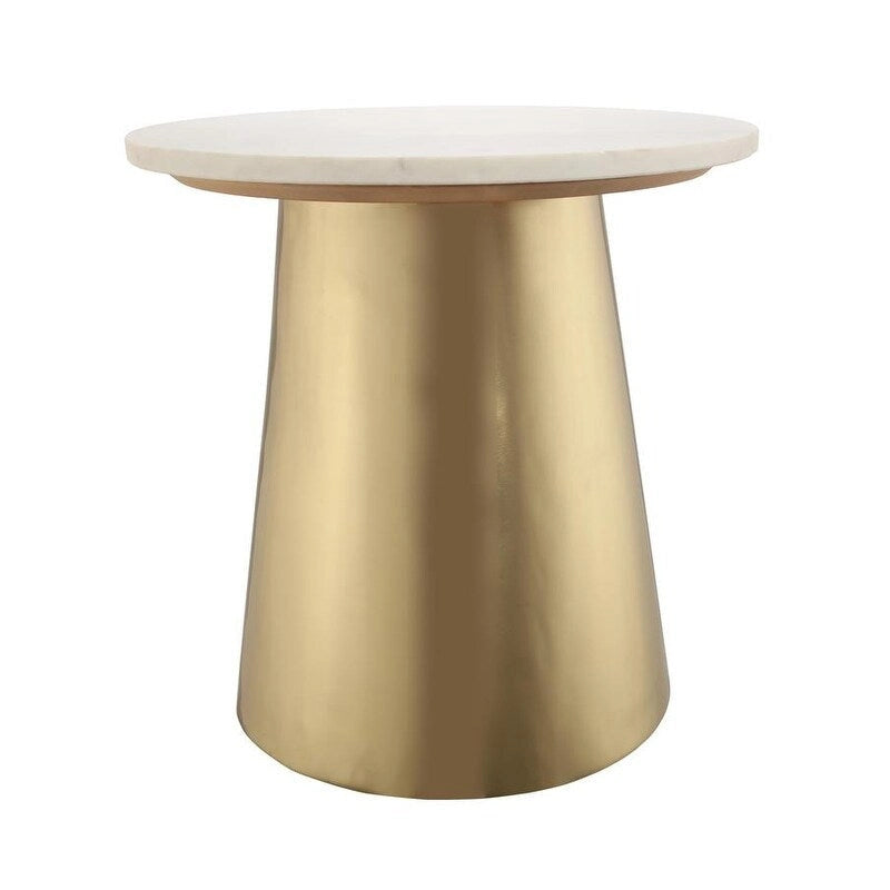 Table d'appoint Bleeker en marbre