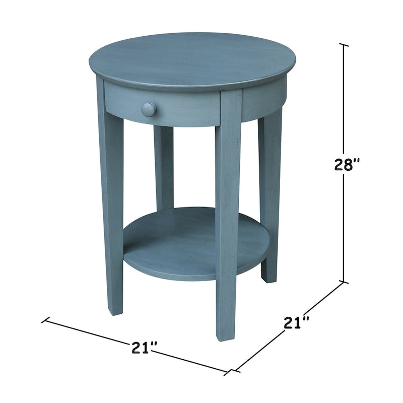 Table d'appoint Philips en parawood massif