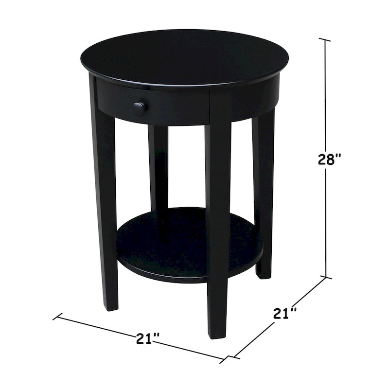 Table d'appoint Philips en parawood massif