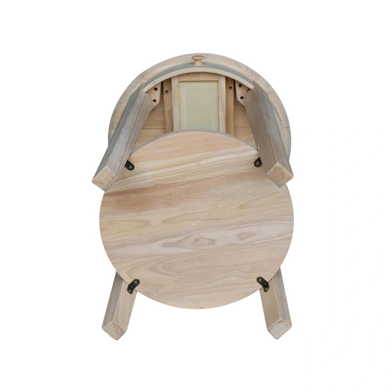 Table d'appoint Philips en parawood massif