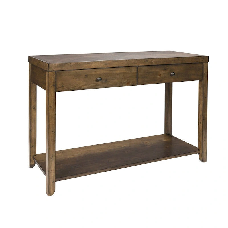 Table de canapé Mitchell Nutmeg marron 46 pouces