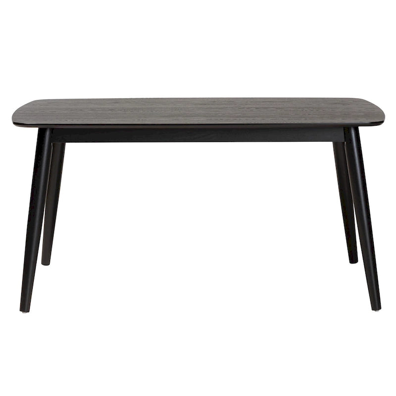 Table de salle à manger Flora en bois finition Mid-Century Modern