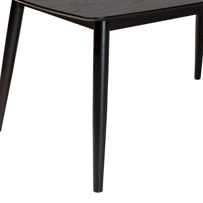 Table de salle à manger Flora en bois finition Mid-Century Modern