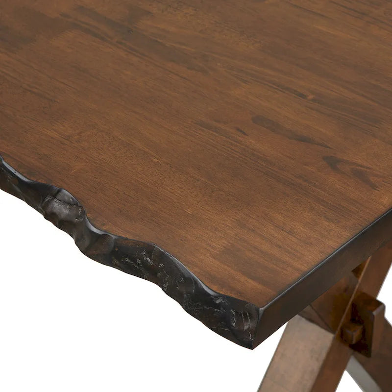 Ensemble de salle à manger 4 pièces en bois massif Simple Living Mandeville avec banc
