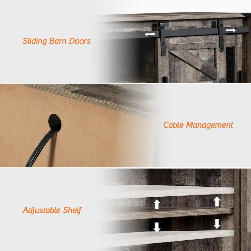 WAMPAT Insert de cheminée électrique en verre 3 faces de 36 pouces Noir
