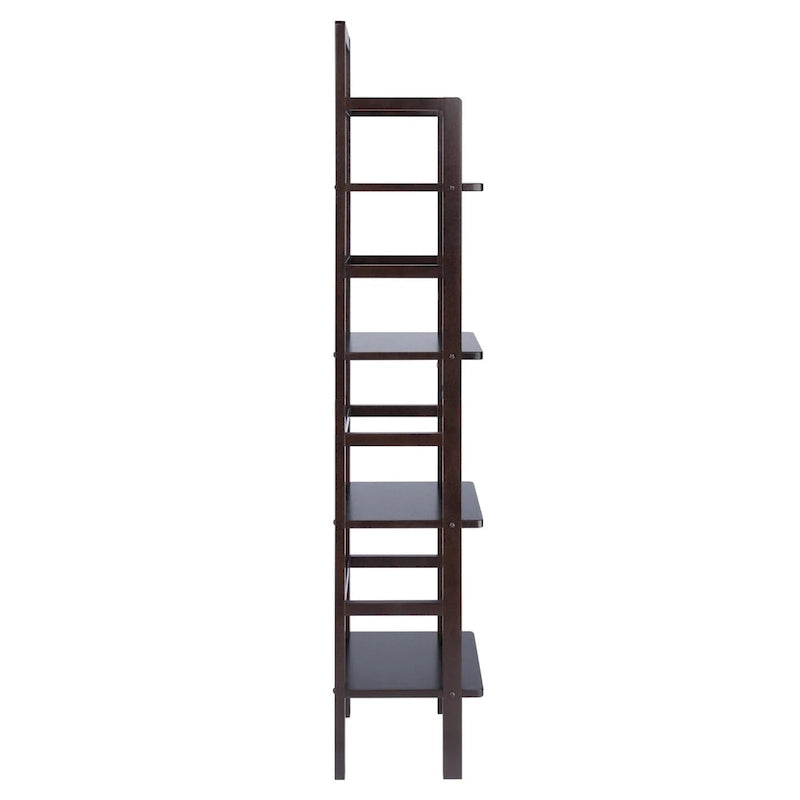 Étagère à boulanger Aiden, étroite, café - 14,72 x 13,86 x 70,71 pouces