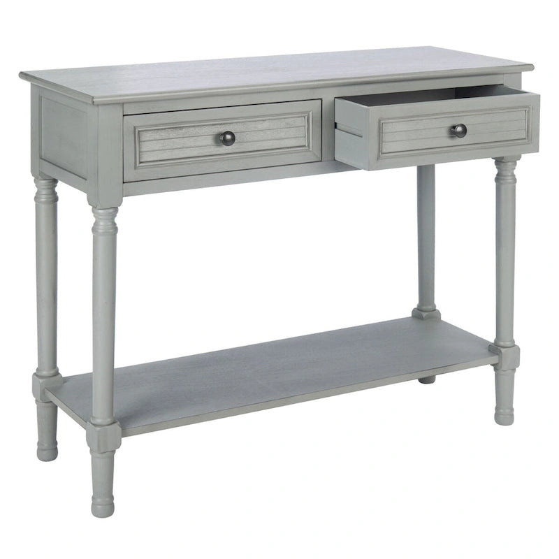 Console 2 tiroirs Tinnie SAFAVIEH - 36 L x 13 P x 29,5 H - 36Lx13Px30H