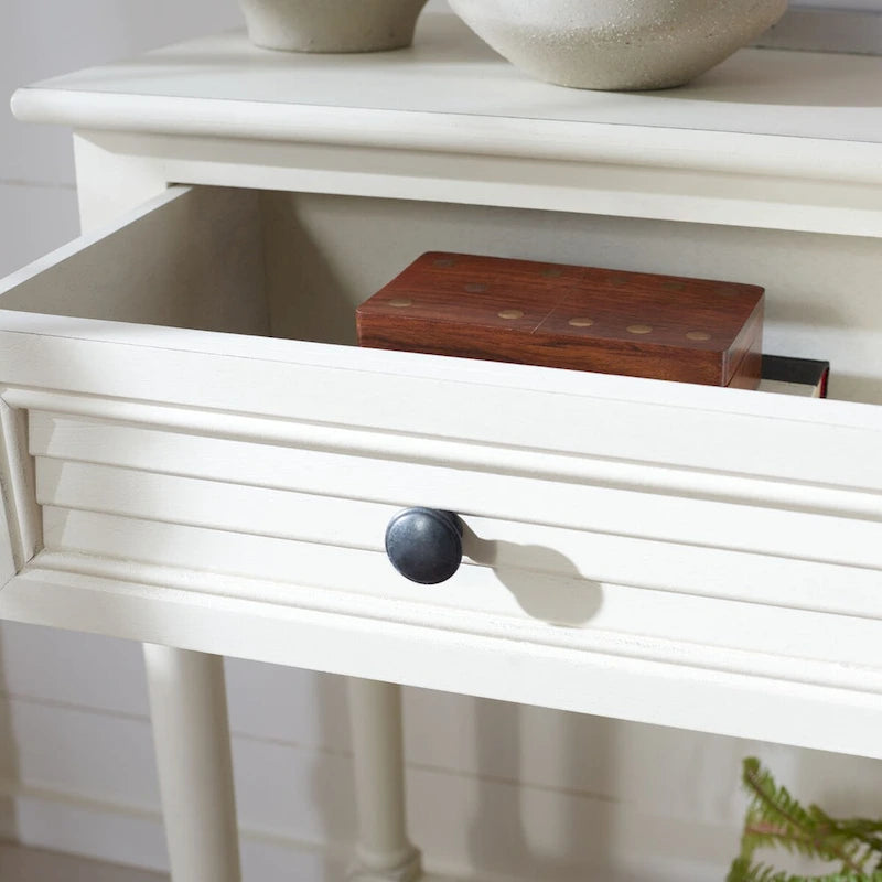 Console 2 tiroirs Tinnie SAFAVIEH - 36 L x 13 P x 29,5 H - 36Lx13Px30H