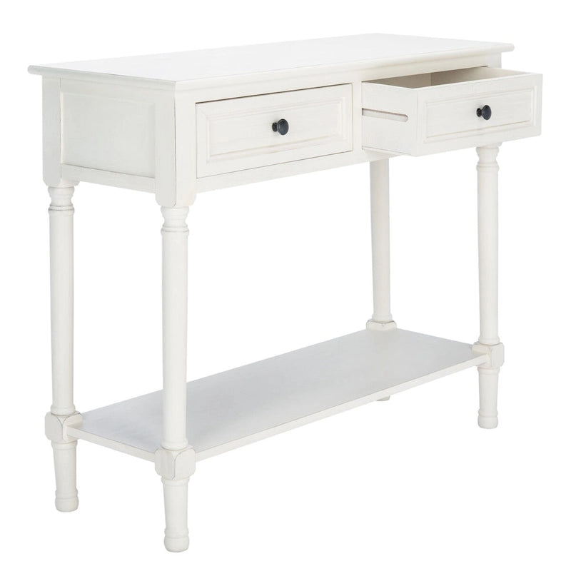 Console 2 tiroirs Tinnie SAFAVIEH - 36 L x 13 P x 29,5 H - 36Lx13Px30H