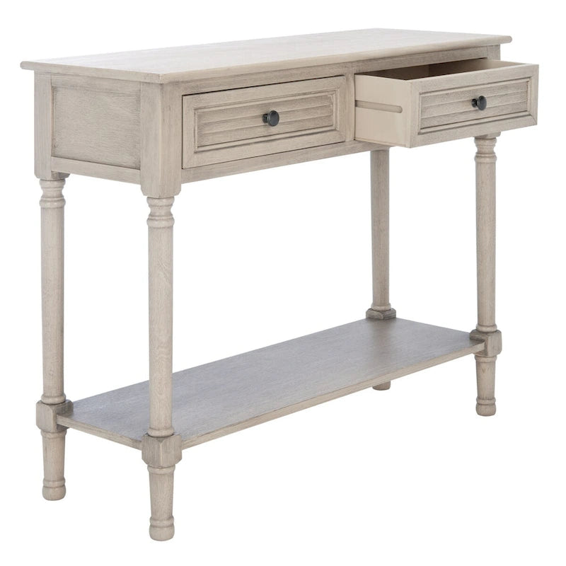 Console 2 tiroirs Tinnie SAFAVIEH - 36 L x 13 P x 29,5 H - 36Lx13Px30H
