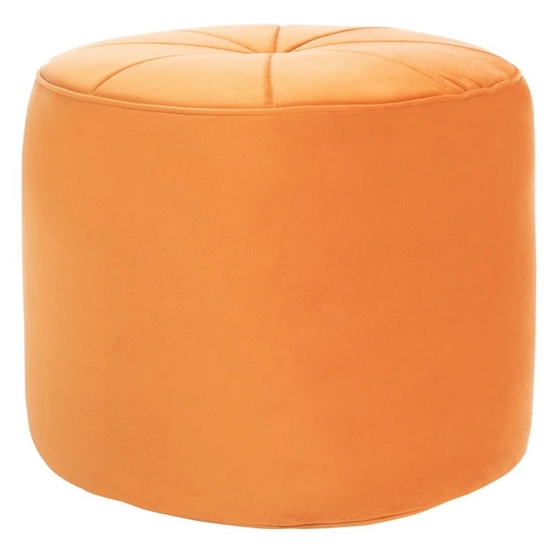 SAFAVIEH Pouf Cylindrique Ottoman en Velours Mukades