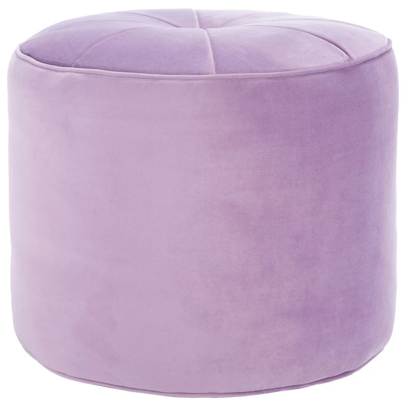 SAFAVIEH Pouf Cylindrique Ottoman en Velours Mukades