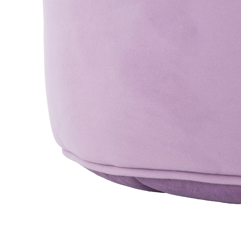SAFAVIEH Pouf Cylindrique Ottoman en Velours Mukades