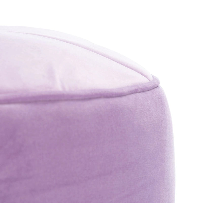 SAFAVIEH Pouf Cylindrique Ottoman en Velours Mukades