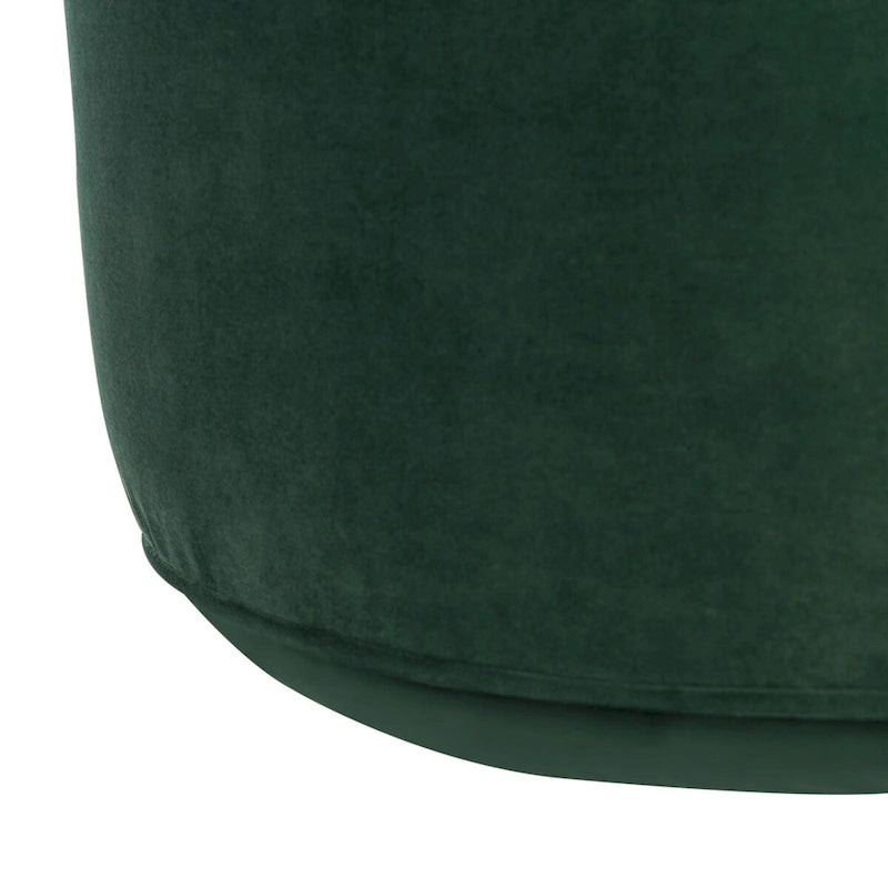 SAFAVIEH Pouf Cylindrique Ottoman en Velours Mukades
