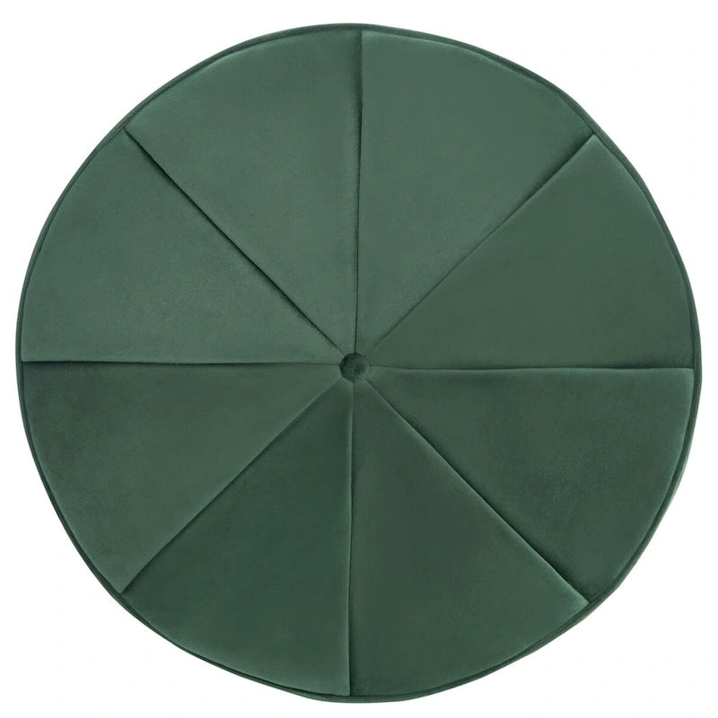 SAFAVIEH Pouf Cylindrique Ottoman en Velours Mukades