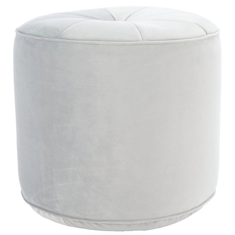 SAFAVIEH Pouf Cylindrique Ottoman en Velours Mukades