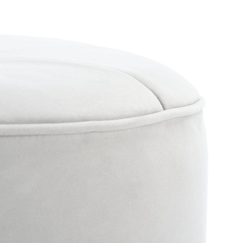 SAFAVIEH Pouf Cylindrique Ottoman en Velours Mukades