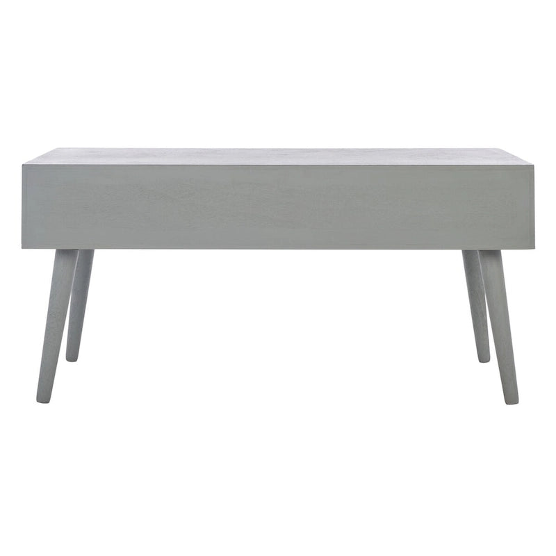Table basse SAFAVIEH Sister Mid-Century à 2 tiroirs - 37,8 L x 19 P x 17,8 H - 38Lx19Px18H