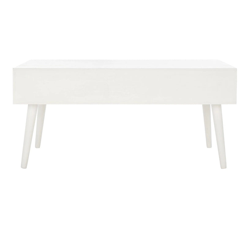 Table basse SAFAVIEH Sister Mid-Century à 2 tiroirs - 37,8 L x 19 P x 17,8 H - 38Lx19Px18H