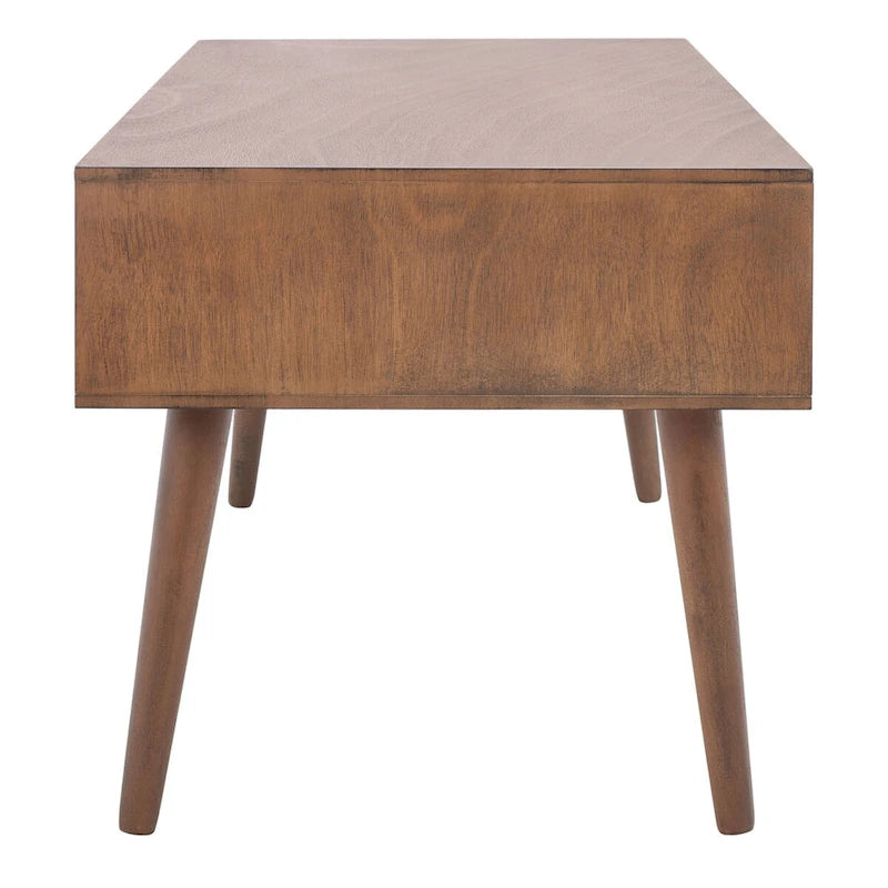 Table basse SAFAVIEH Sister Mid-Century à 2 tiroirs - 37,8 L x 19 P x 17,8 H - 38Lx19Px18H