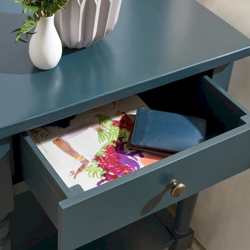 Table d'appoint Wendel SAFAVIEH - 20 x 16 x 25 - 20L x 16P x 25H