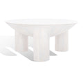Table basse SAFAVIEH Couture Isavella en bois - 35 po L x 35 po P x 16 po H - 35Lx35Px16H