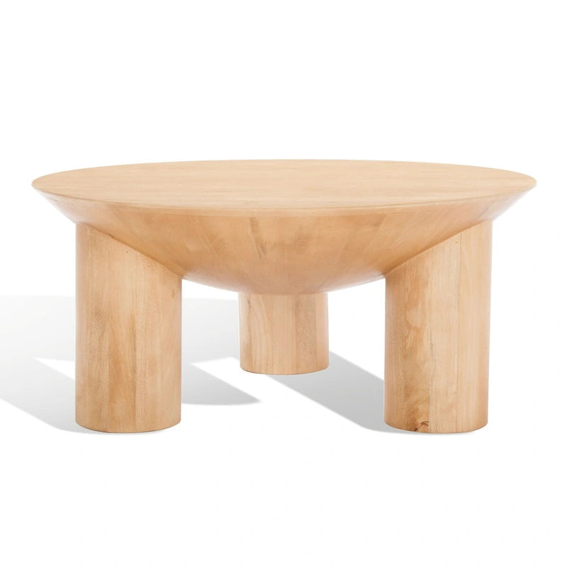 Table basse SAFAVIEH Couture Isavella en bois - 35 po L x 35 po P x 16 po H - 35Lx35Px16H