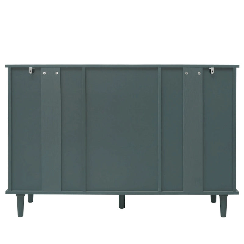 Meuble 2 Portes 3 Tiroirs Mobilier Américain Adapté pour Chambre - N/A