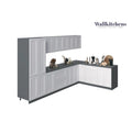 Cuisine Prestige Collection Blanc Mat Pied Largeur 3,35 m - 138x85